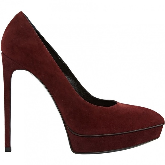 Saint Laurent “Janis” burgundy - Picture 2 of 5